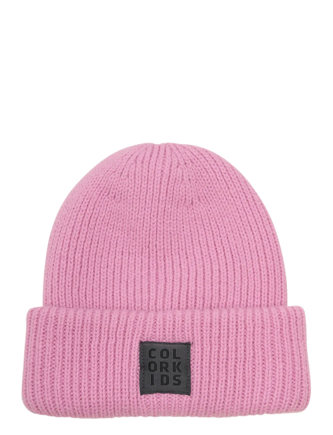 Color Kids Beanie W. Wool, 3-6Y, Pink, Huer > Beanie, Børn
