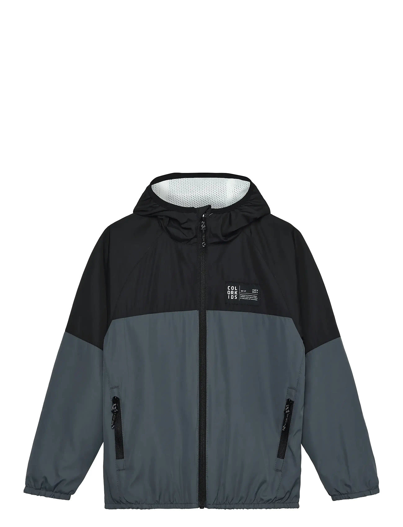 Color Kids Jr. Windbreaker Jacket, 116, Grey, Jakker & Frakker > Windbreaker, Børn