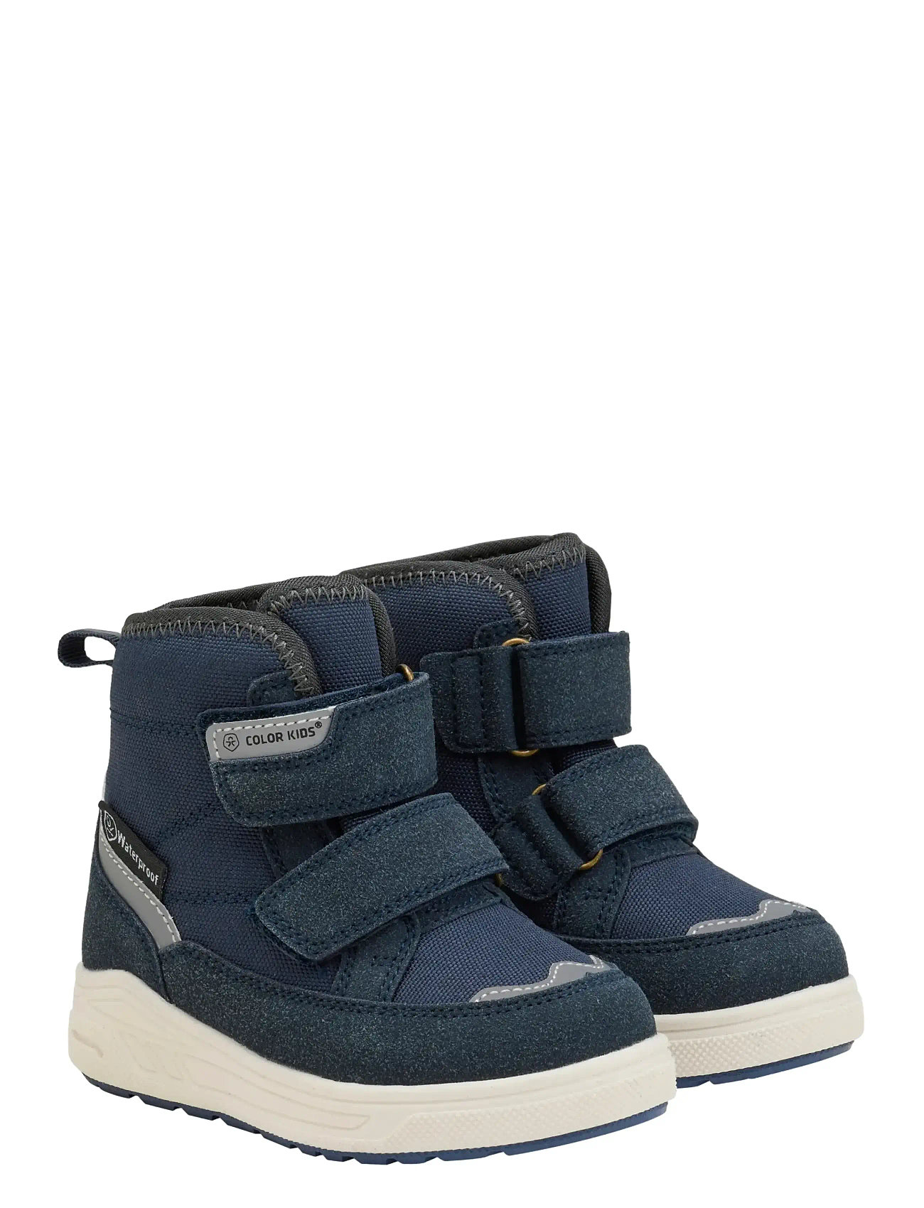 Color Kids Boots W. Velcro, Wp, 26, Navy, Vinterstøvler > Vinterstøvler M. Velcro, Børn