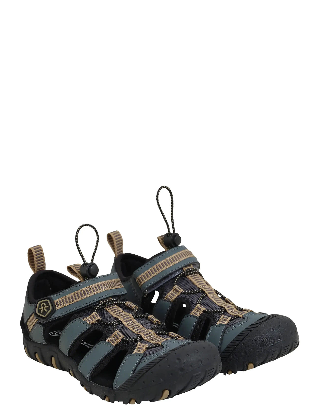 Color Kids Sandals Hiking W. Toe Cap, 33, Grey, Sommersko > Sandaler, Børn