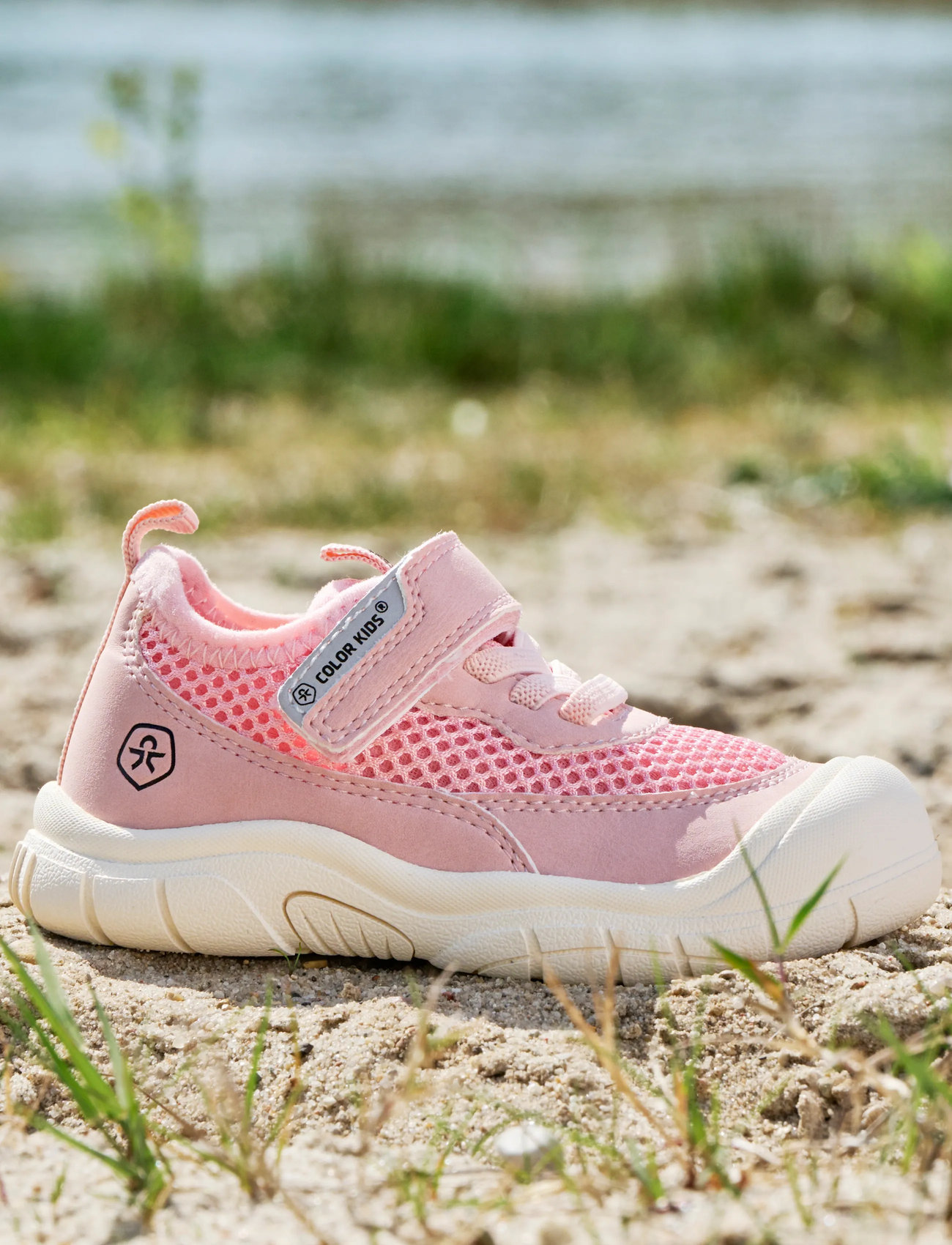 Color Kids Baby Shoe W. Velcro, 22, Pink, Sommersko > Sandaler, Børn