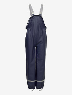 Pants PU w. suspender - waterproof sneakers - dress blues
