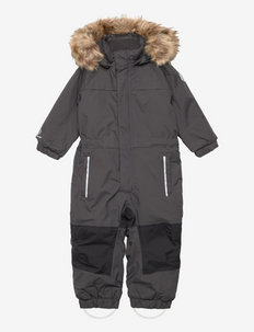 Coverall w.fake fur, AF 20.000 - snowsuit - phantom