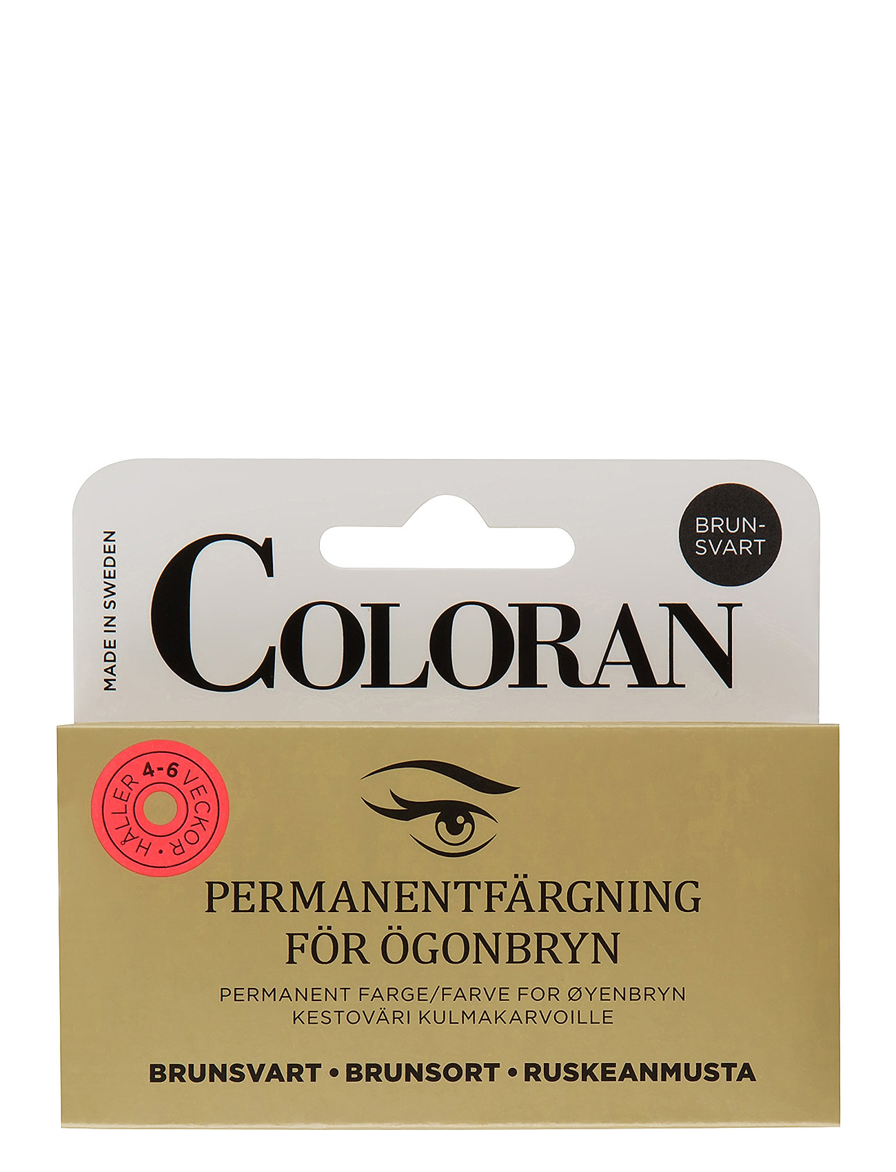 Coloran Eyebrow Tint Brown/Black Brun