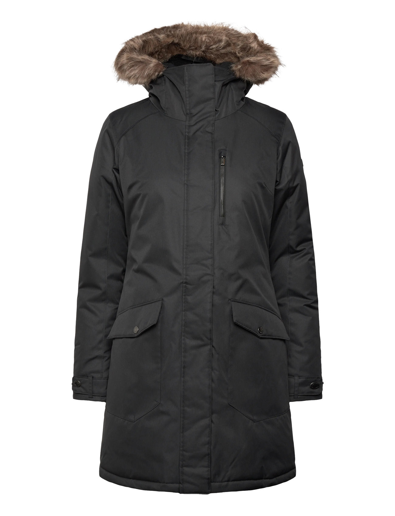 Columbia Sportswear Suttle Mountain Long Insulated Jacket, XS, Black, Sport Jackets > Sport Outdoor Jackets, Dame