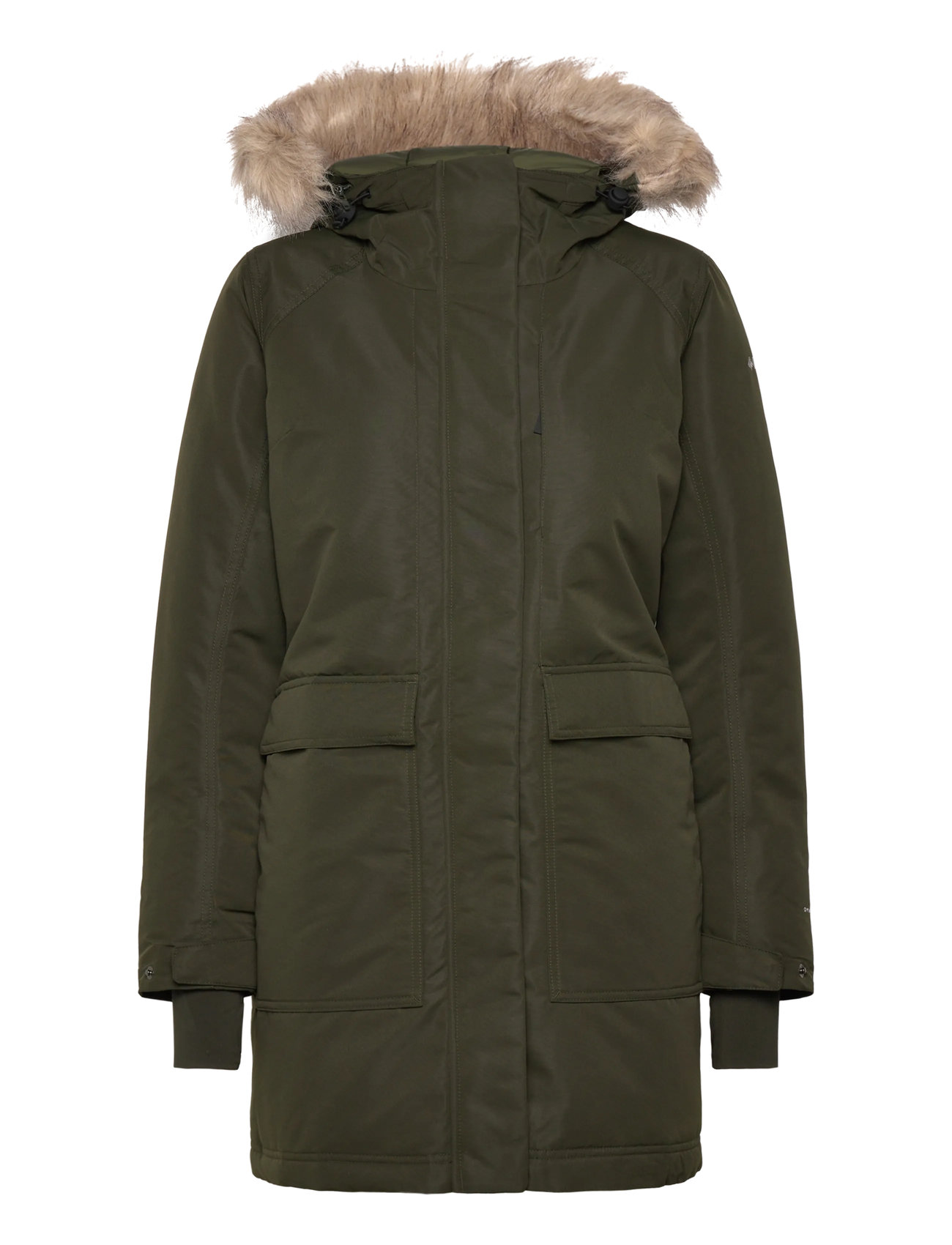 Columbia Sportswear Little Si Ii Insulated Parka, L, Khaki green, Sport Jackets - Parkas, Dame