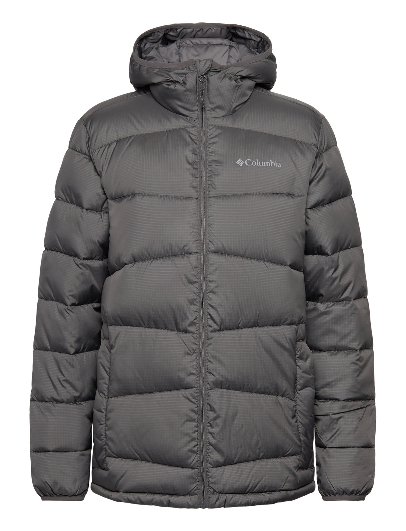 Columbia Sportswear Fivemile Butte Ii Hooded Jacket, S, Grey, Sport Jackets > Sport Padded Jackets, Herre