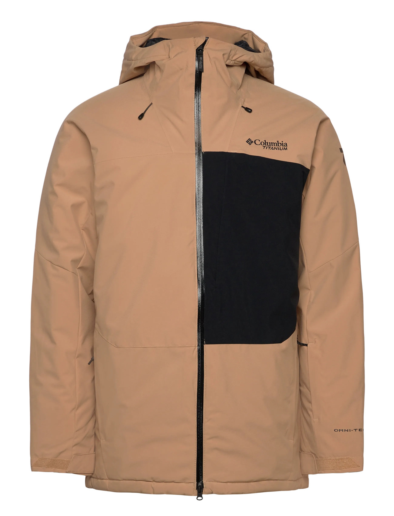 Columbia Sportswear Winter District Iii Jacket, XL, Beige, Sport Jackets > Sport Ski Jackets, Herre