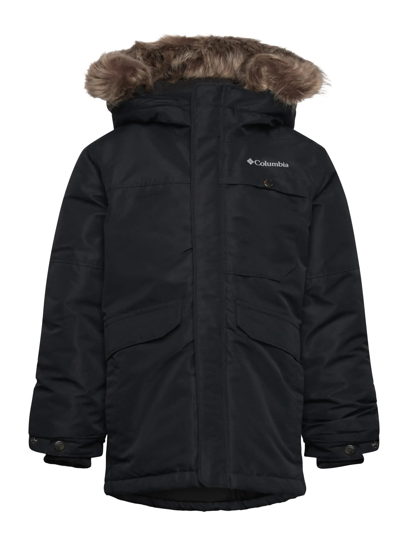 Veste D'hiver Columbia Pour Garçon – Nordic Strider 2, Imperméable, Respirante, Capuche Sherpa – Bleu Marine