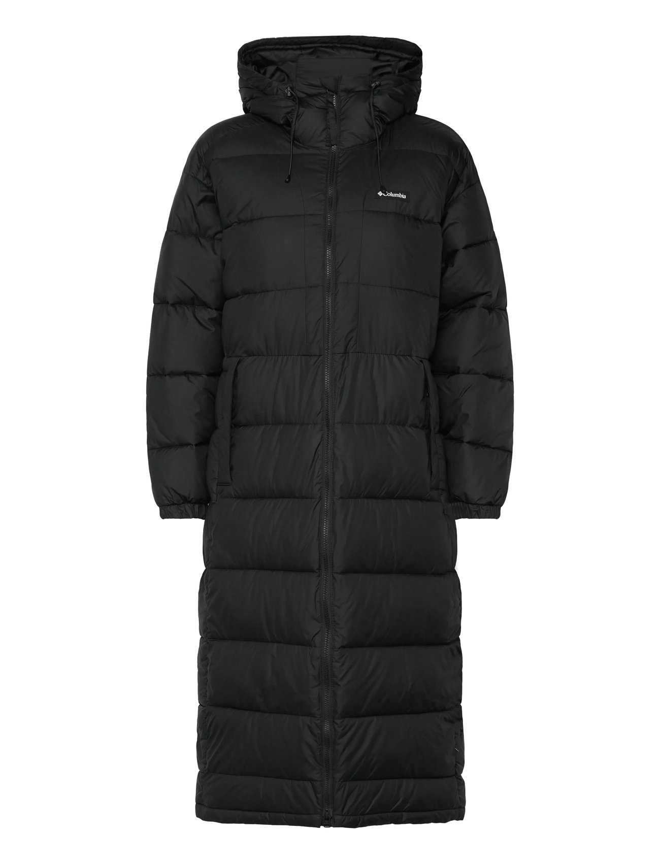 Columbia Sportswear Pike Lake Iii Long Jacket, M, Black, Sport Jackets > Sport Padded Coats, Dame