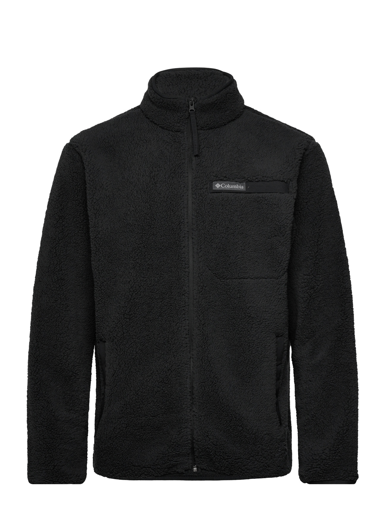 Columbia Sportswear Rugged Ridge High Pile Full Zip, S, Black, Sport Fleeces & Midlayers > Sport Fleeces, Herre