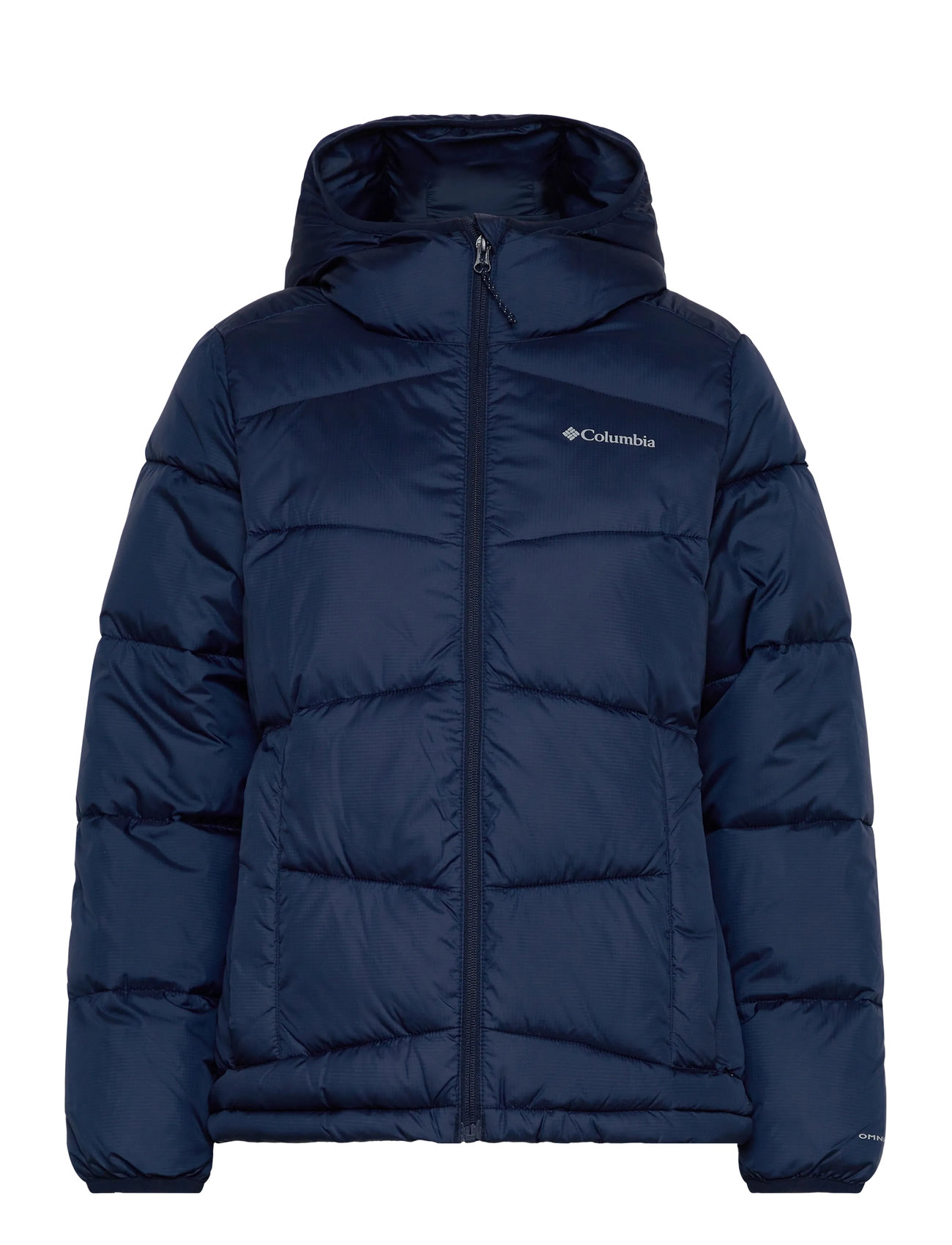 Columbia Sportswear Fivemile Butte Hooded Jacket, L, Navy, Sport Jackets > Sport Padded Jackets, Dame