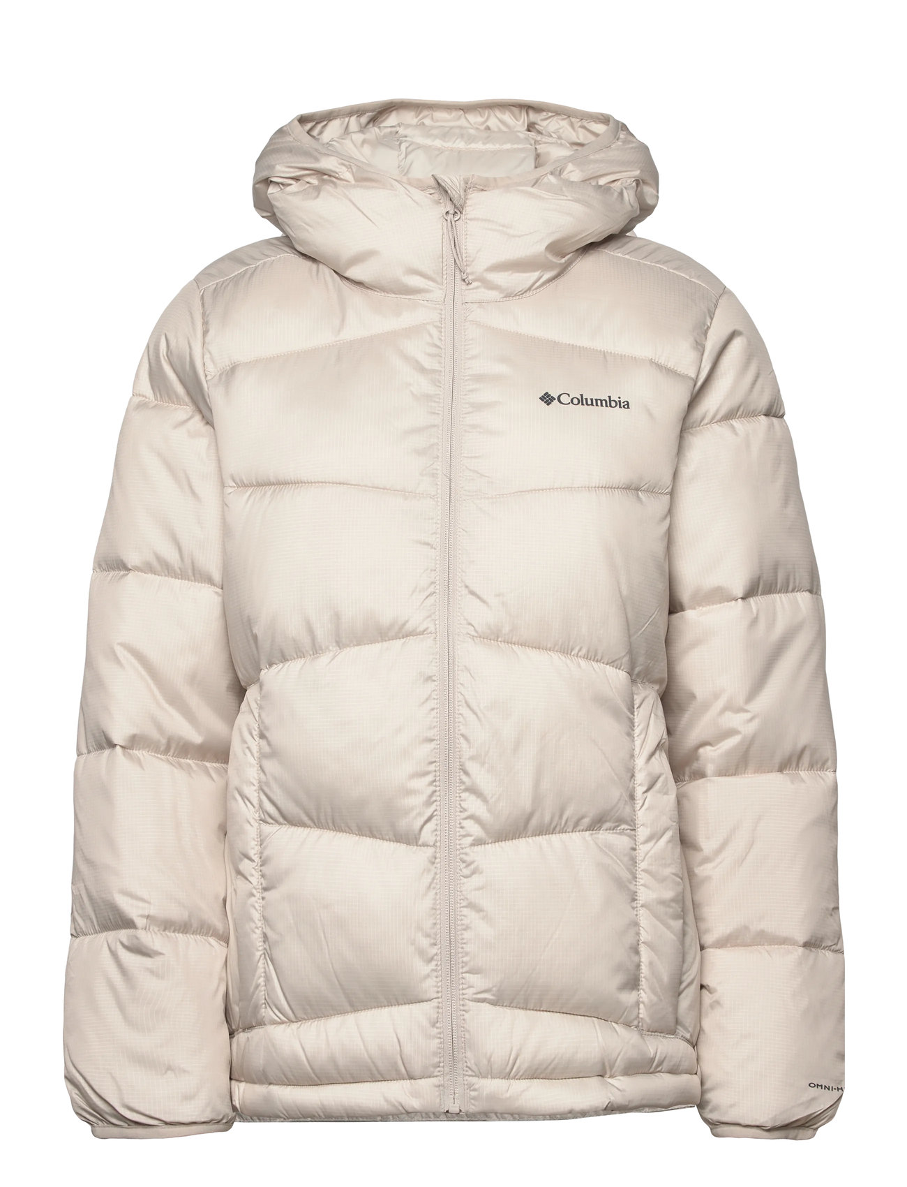 Columbia Sportswear Fivemile Butte Hooded Jacket, XS, Beige, Sport Jackets > Sport Padded Jackets, Dame