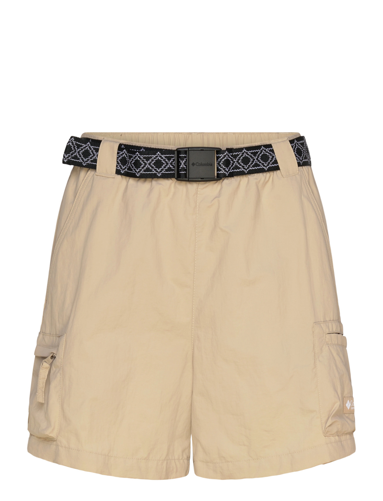 COLUMBIA SPORTSWEAR Sequoia Grove Woven Kurz Beige - XS 10 Cm - Damen