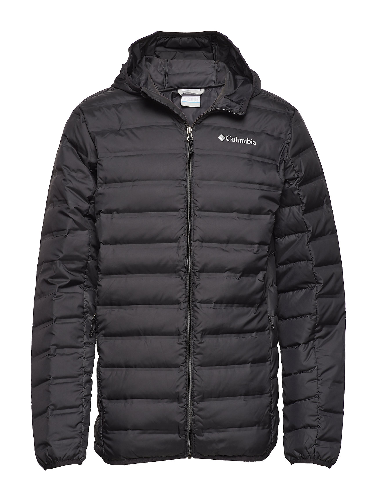 Lake 22 Down Hooded Jacket Dun Jack Zwart Columbia columbia kopen in de aanbieding