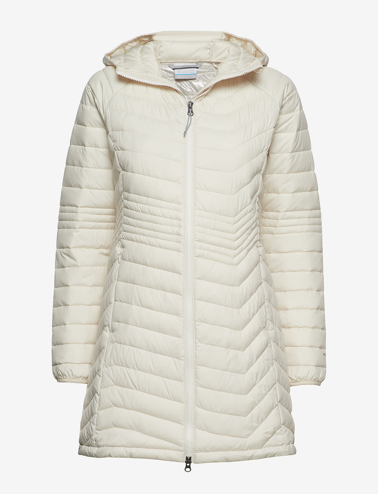 Columbia paltukas - striukė Powder Lite Girls Mid 2018/2019 (S, EU128-134,  126-137 ŪGIUI) JUODAS - Kudikiuprekes.lt