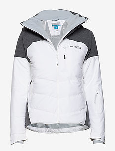 Powder Keg II Down Jacket - skijakker - white, cirrus grey