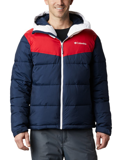 columbia red ski jacket