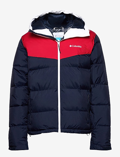 Iceline Ridge Jacket - padded jackets - collegiate navy, mountain red, white