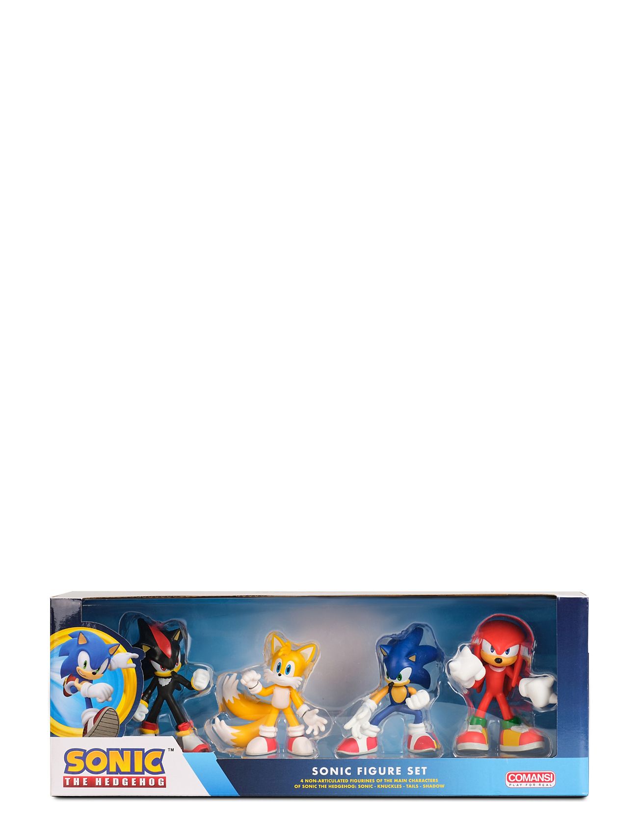Sonic Gift Box Set 4 Figurines Toys Playsets & Action Figures Movies & Fairy Tale Characters Multi/patterned Comansi