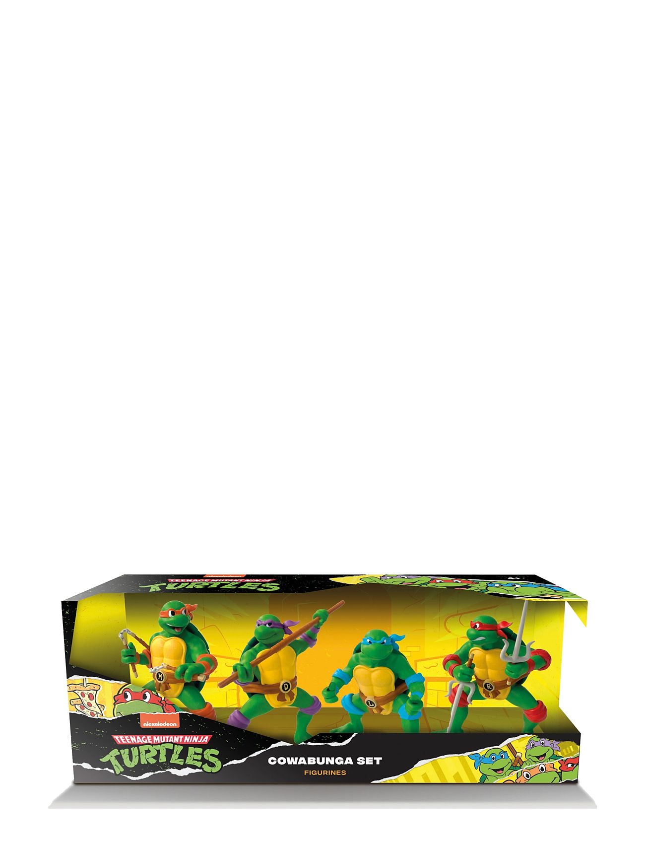 Tmnt Gift Box Set 4 Figurines Toys Playsets & Action Figures Action Figures Multi/patterned Comansi