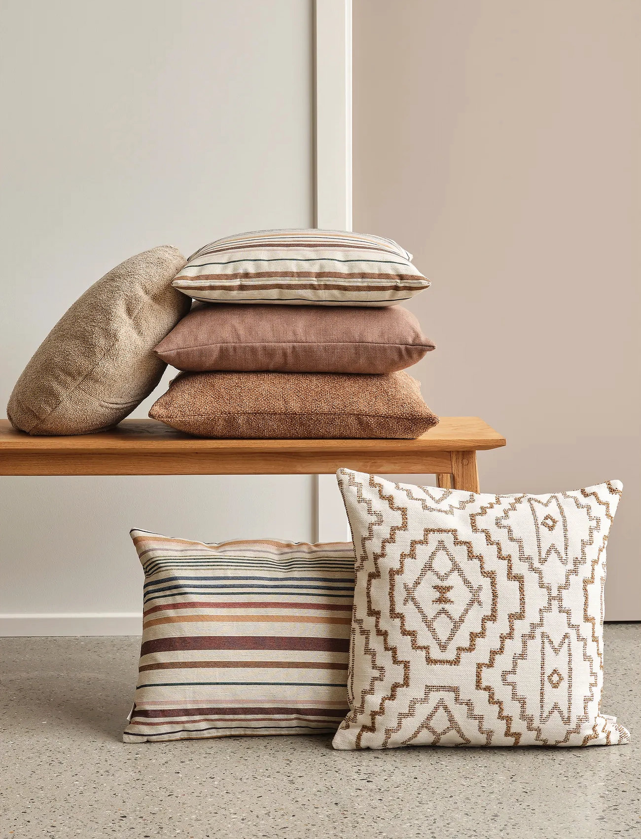 compliments Marrakech, 50X50 cm, Brown, Puder & Tæpper > Puder, Unisex