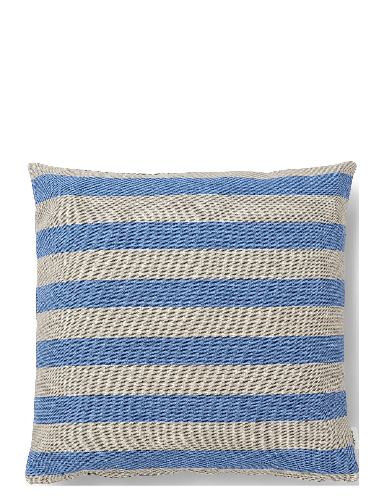 COMPLIMENTS Outdoor Stripe Cushion Blau - 45X45CM - Unisex