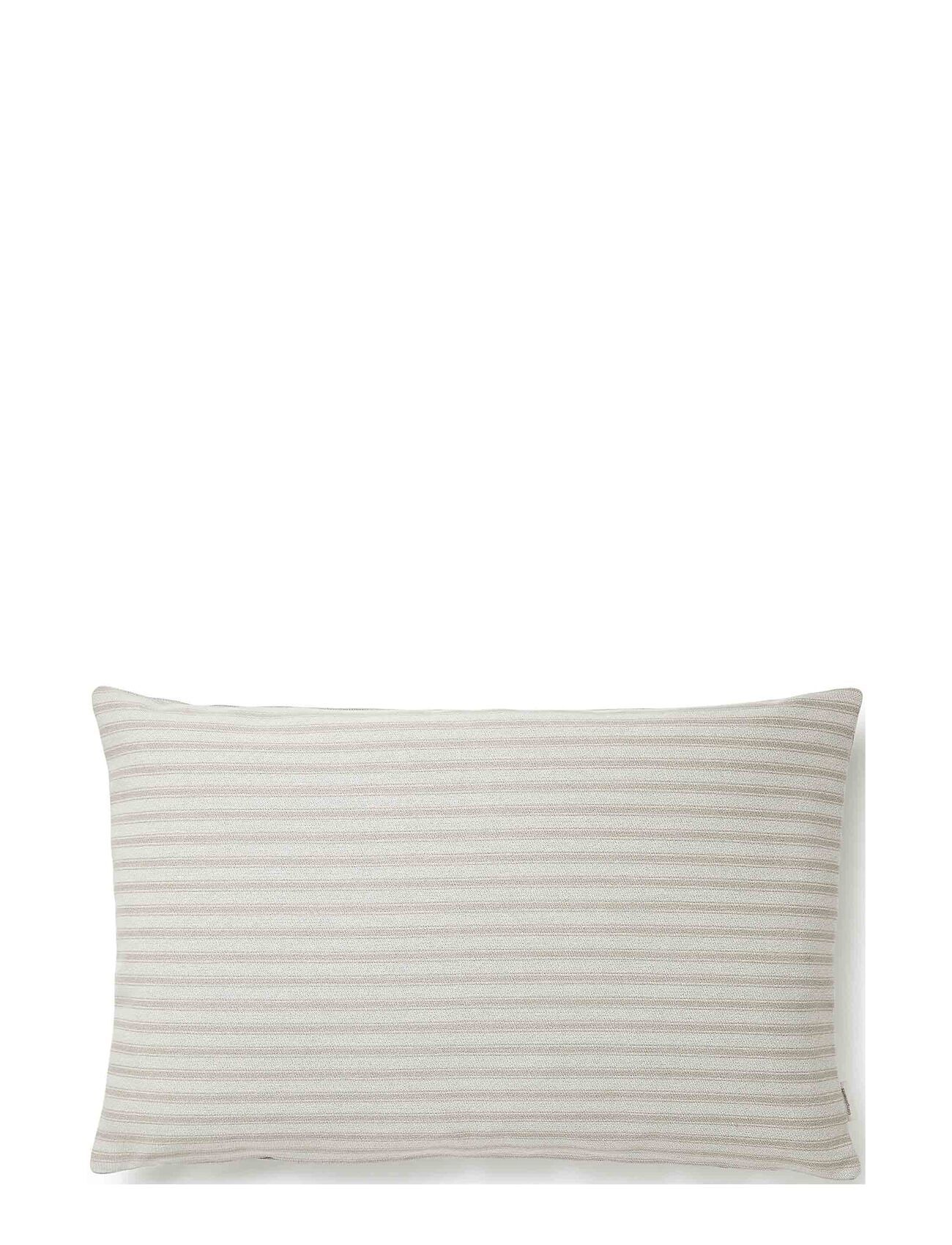 COMPLIMENTS Outdoor Fine Stripe Cushion Beige - 40X60CM - Unisex