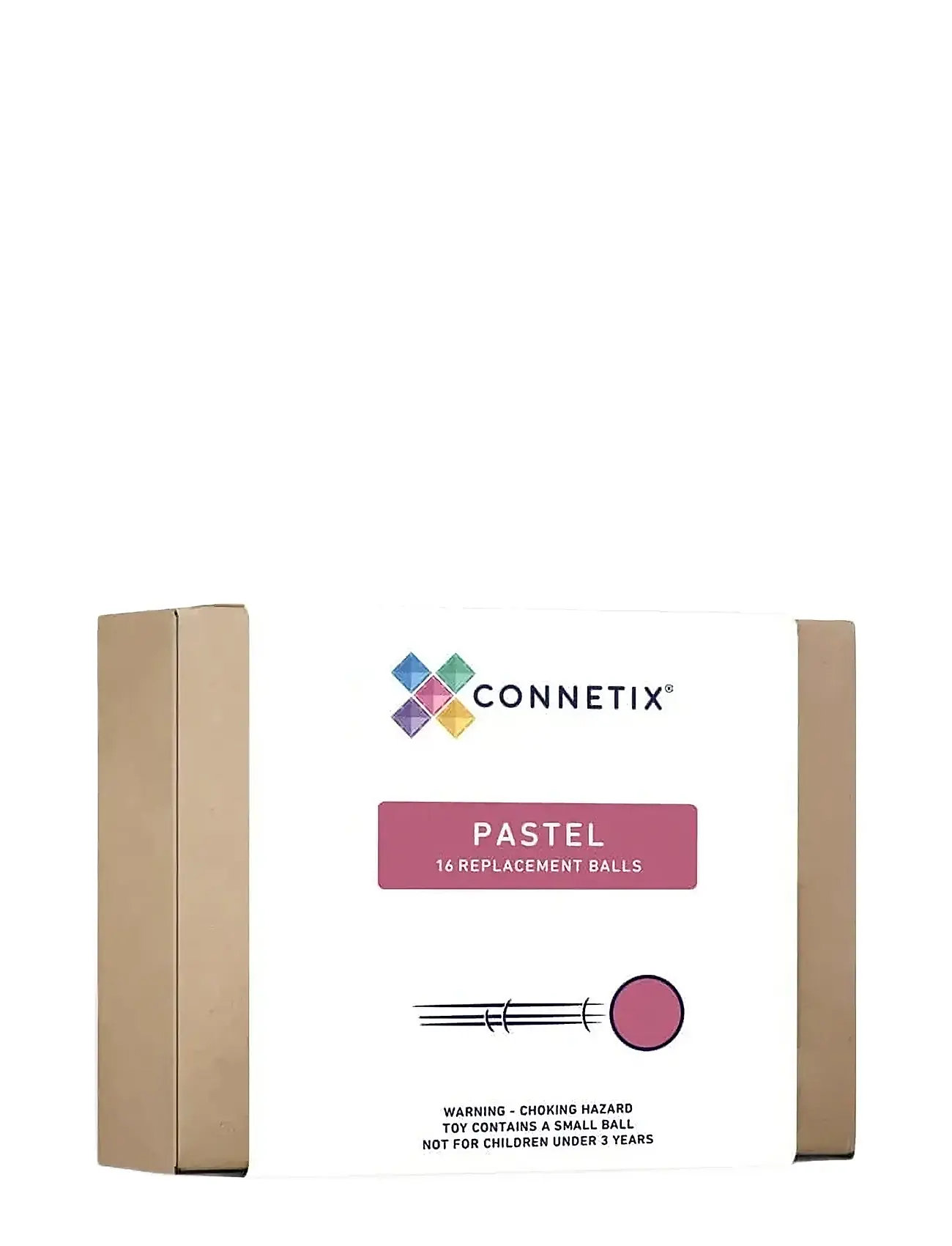 CONNETIX Pastell Ball Pack 16 Pieces Patterned - One Size - Kinder