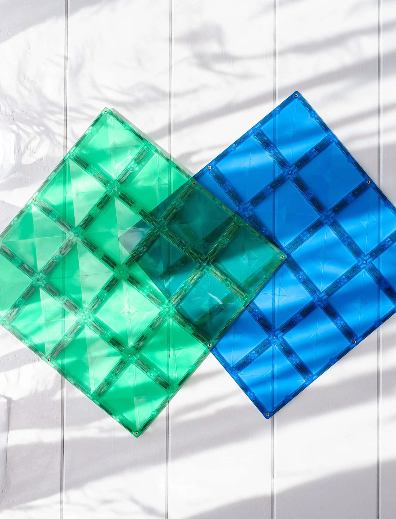 Rainbow Blue&Green Grunnplate 2 Deler