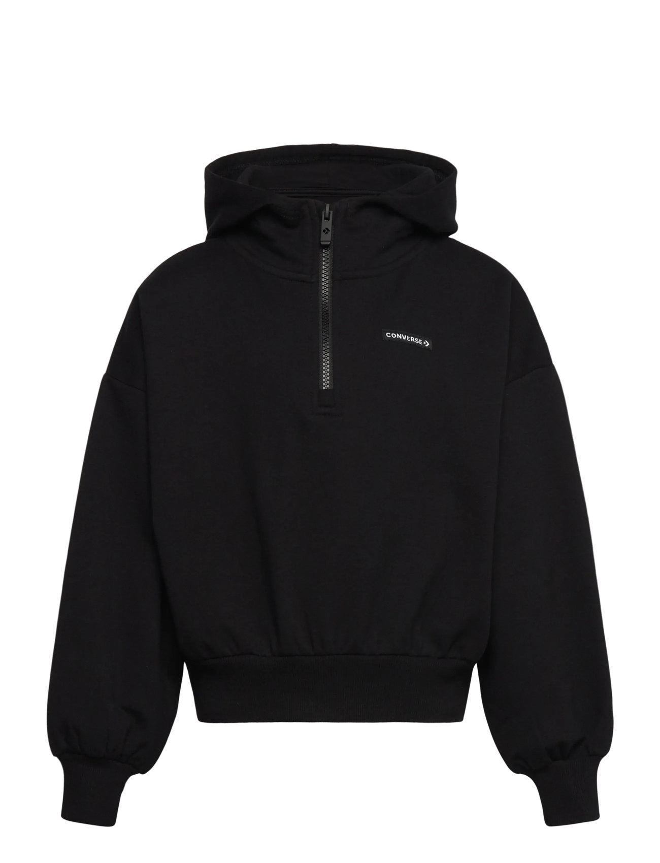CONVERSE Po-Pull-Over Hoody Schwarz - 122/128 - Kinder