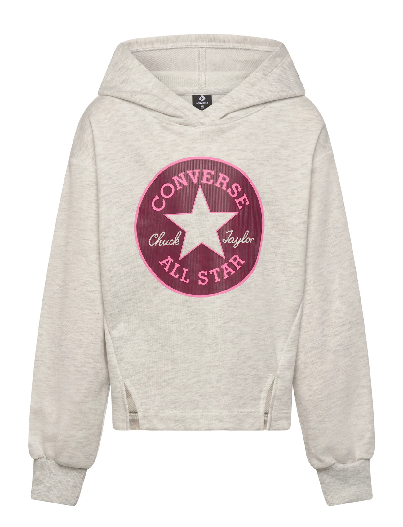 CONVERSE Po-Pull-Over Hoody Grau - 155/159 - Kinder