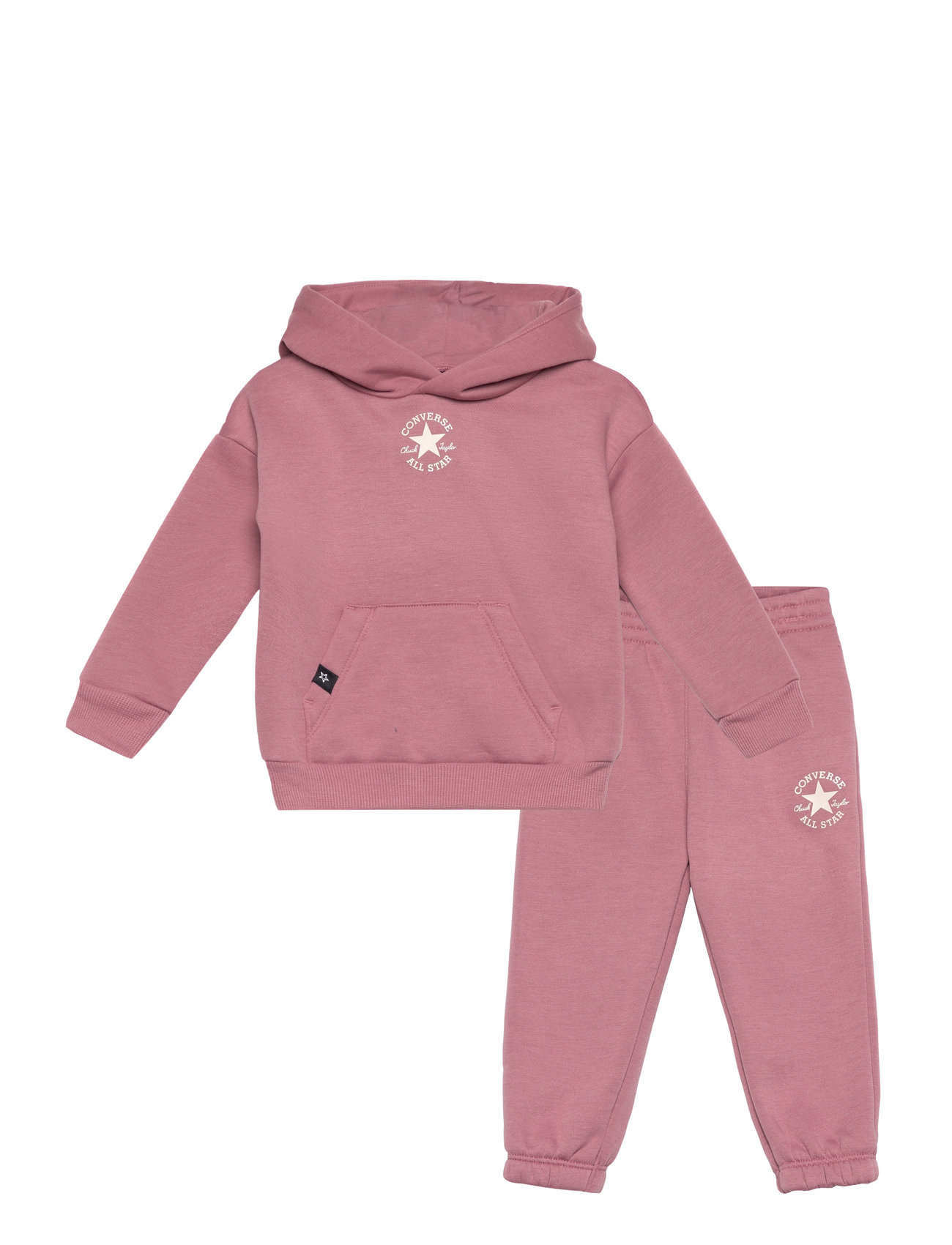 F8-Fleece Set Pink Converse