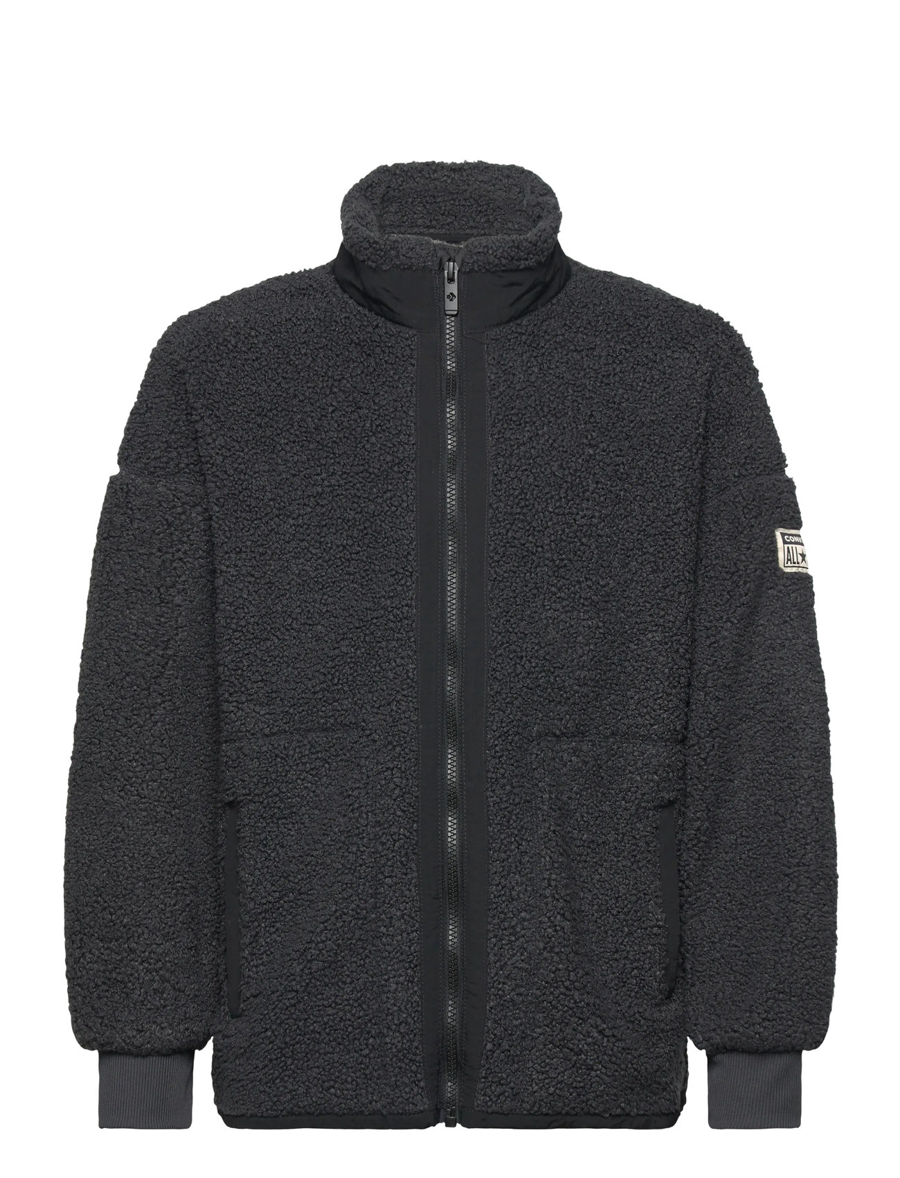 CONVERSE Fq-Full Zip Oberteil Grau - 128/147CM - Kinder