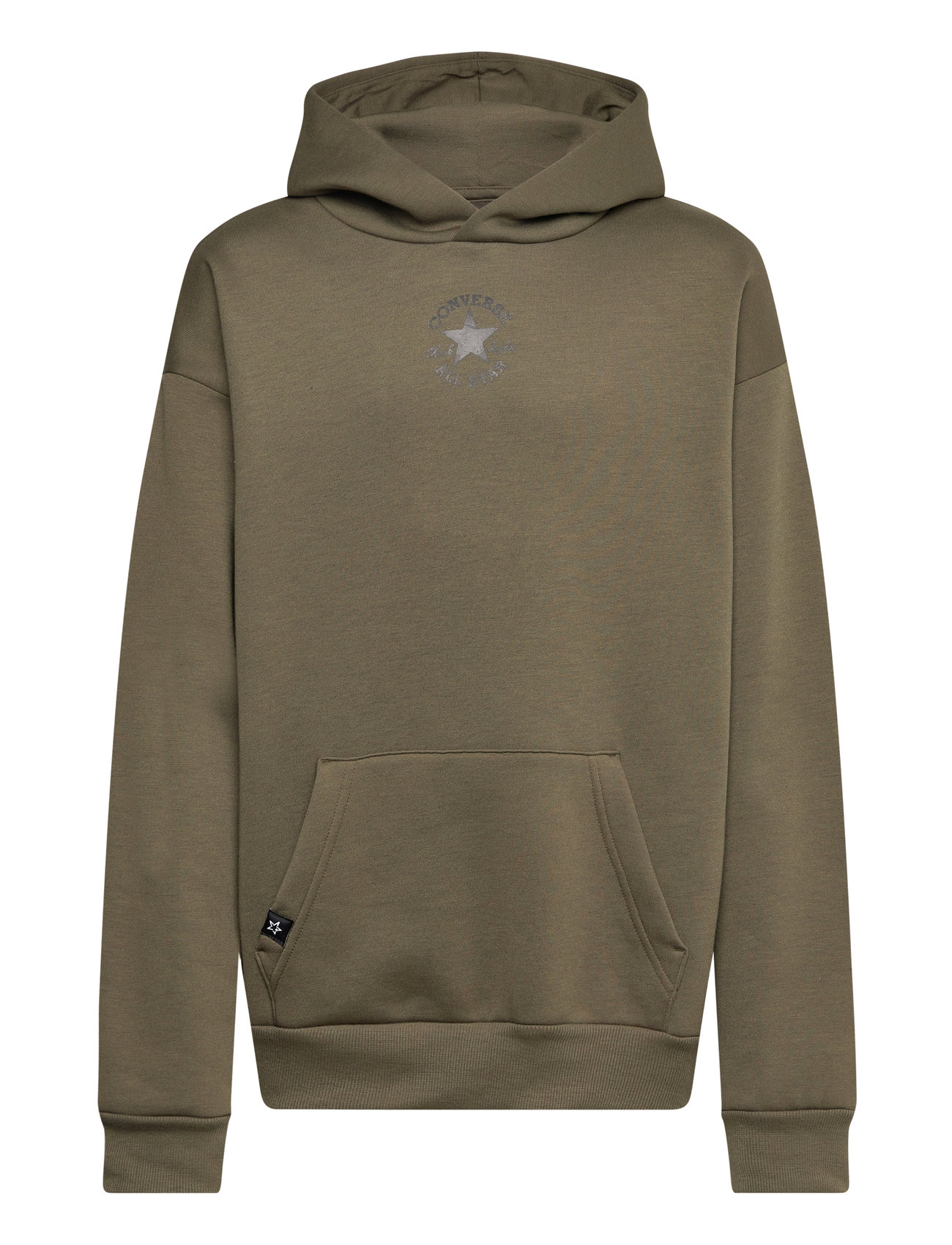 Po-Pull-Over Hoody Sport Sweatshirts & Hoodies Hoodies Khaki Green Converse