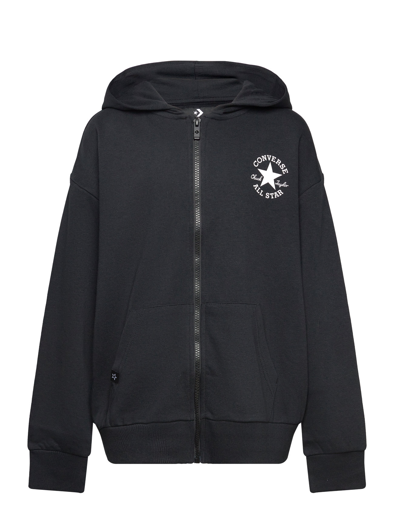 Zh-Full Zip Hoody Black Converse