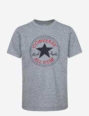 CORE CHUCK PATCH TEE - DK GREY HEATHER