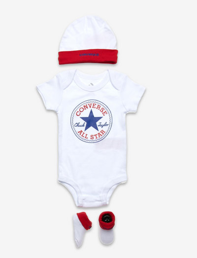CHN CLASSIC CTP SET 3PC - gavesæt - converse red/white