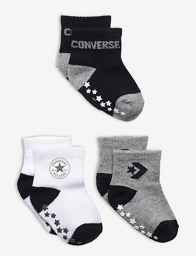 CHN CNVS A/O STAR GRIPPER PACK - sokken - black