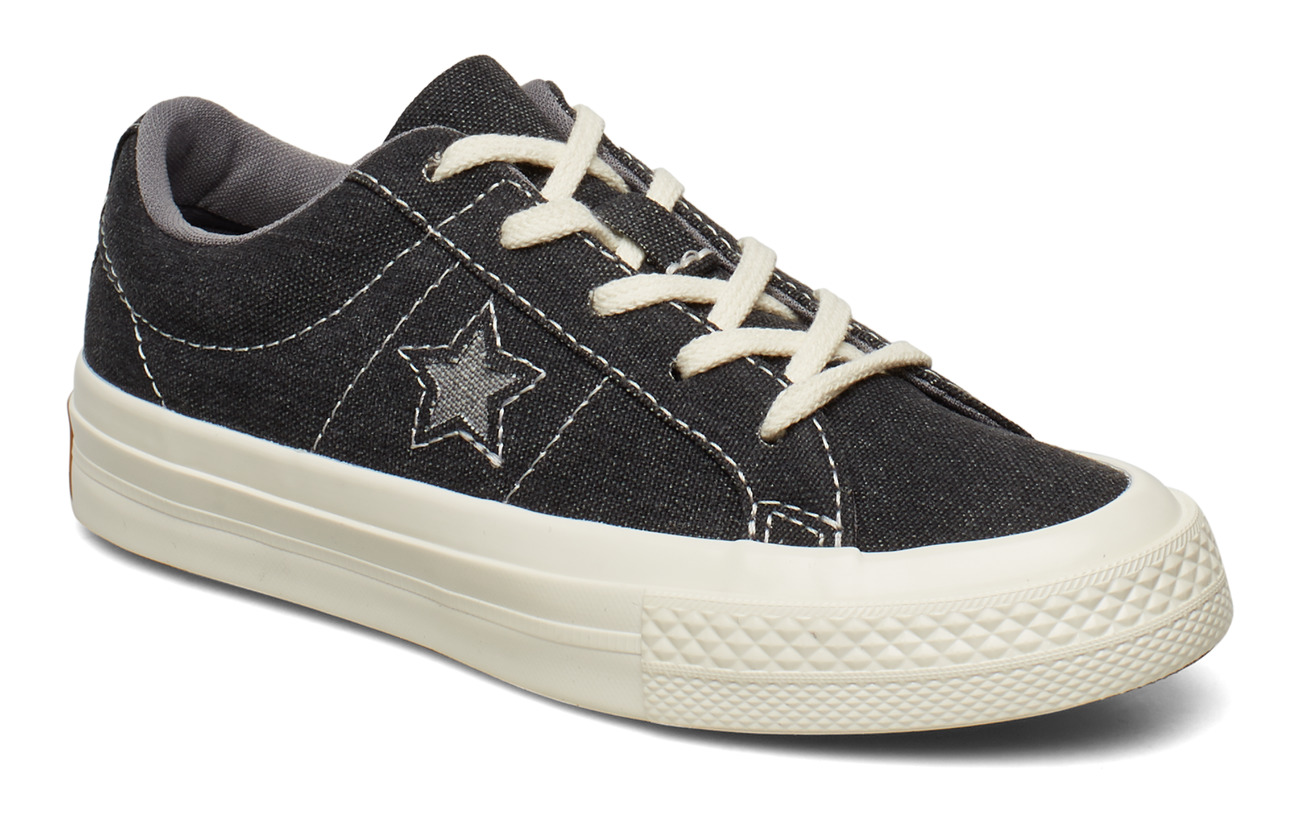 converse one star ox black mason egret