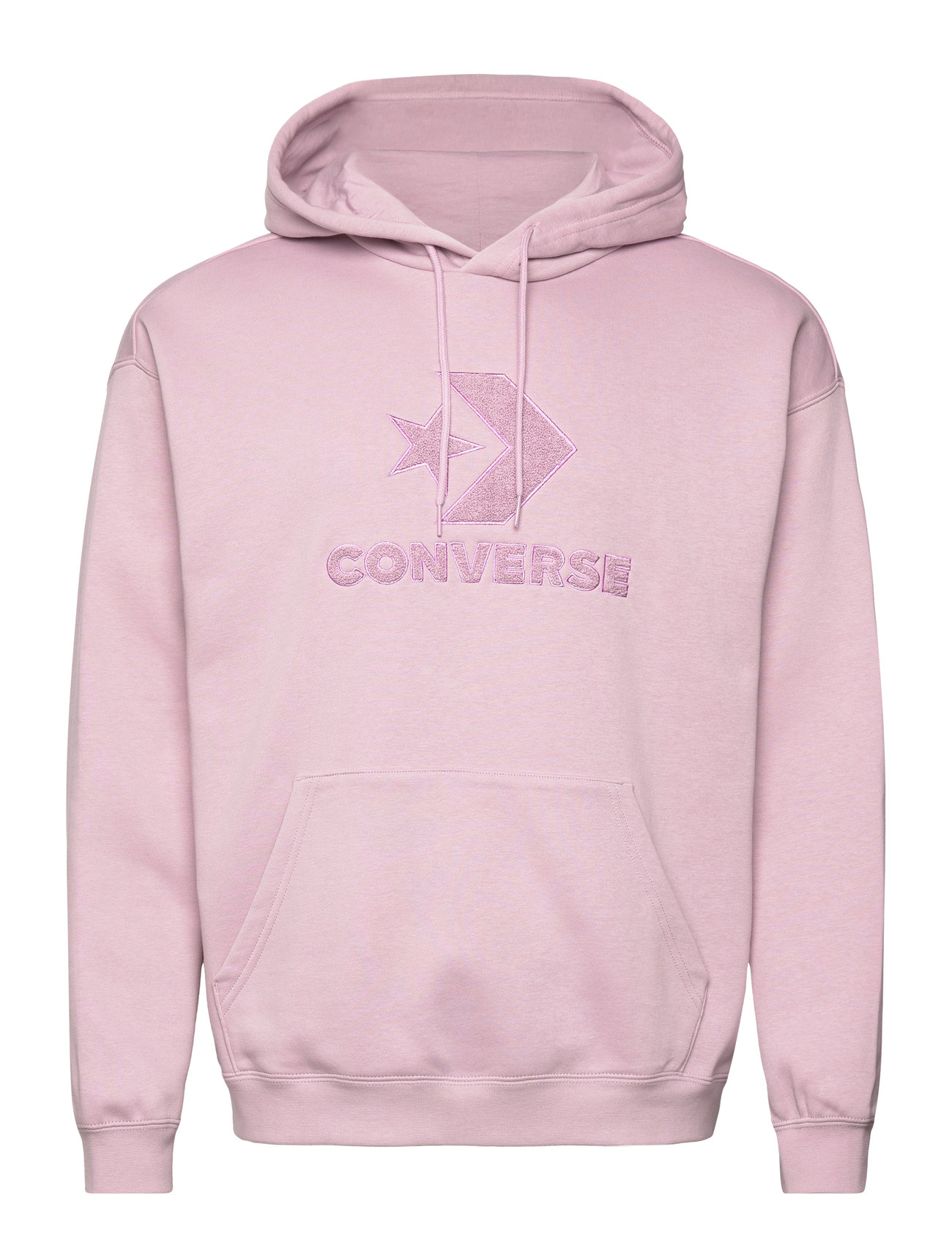 Loose Fit Center Front Large Logo Star Chev Po Hoodie Bb Sport Sweat-shirts & Hoodies Hoodies Pink Converse