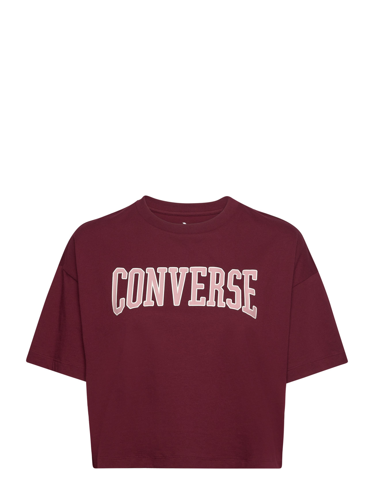 Converse Boxy Tee Sport T-shirts & Tops Short-sleeved Red Converse