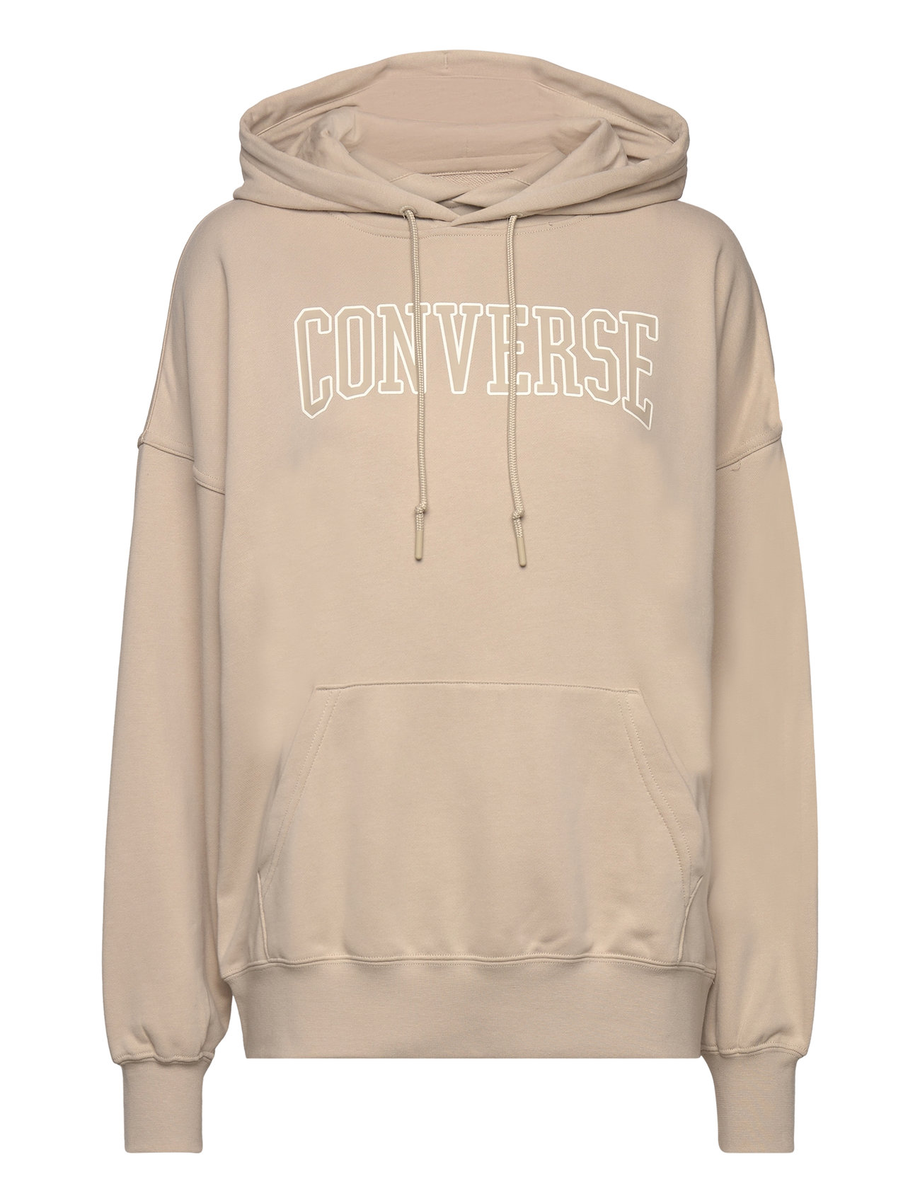Converse Hoodie Sport Sweatshirts & Hoodies Hoodies Beige Converse