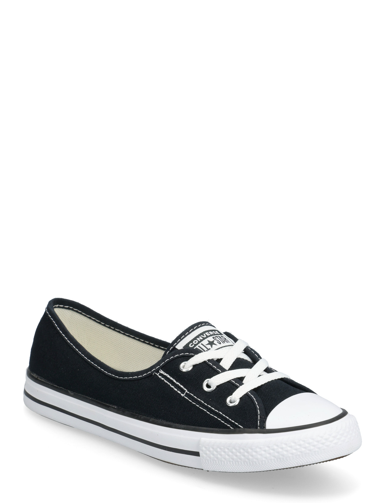 Converse Chuck Taylor All Star Ballet Lace, 42, Black, Sport Sneakers > Sport Low Top Sneakers, Dame