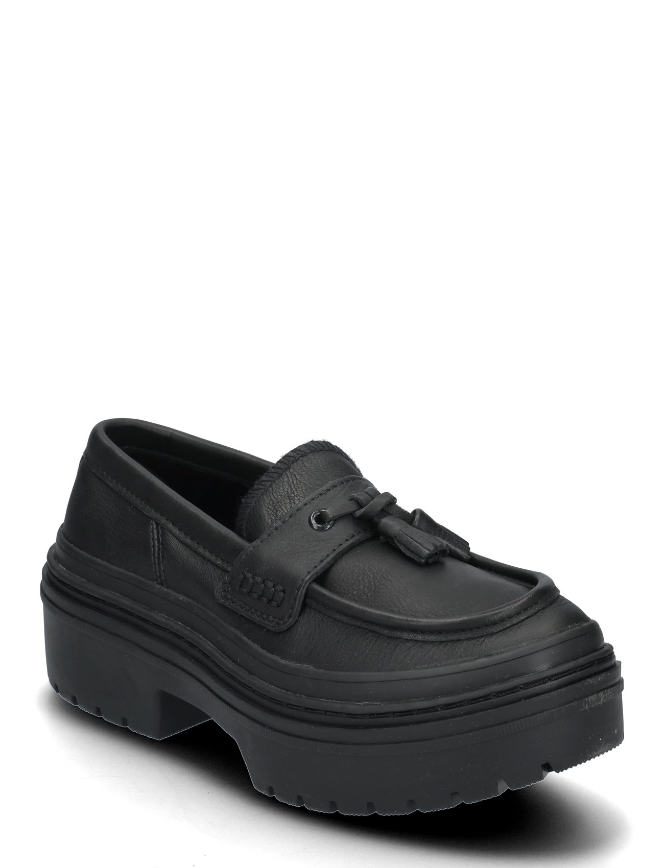 Converse Ctas Lugged Heel Loafer Ox Black/Black Svart