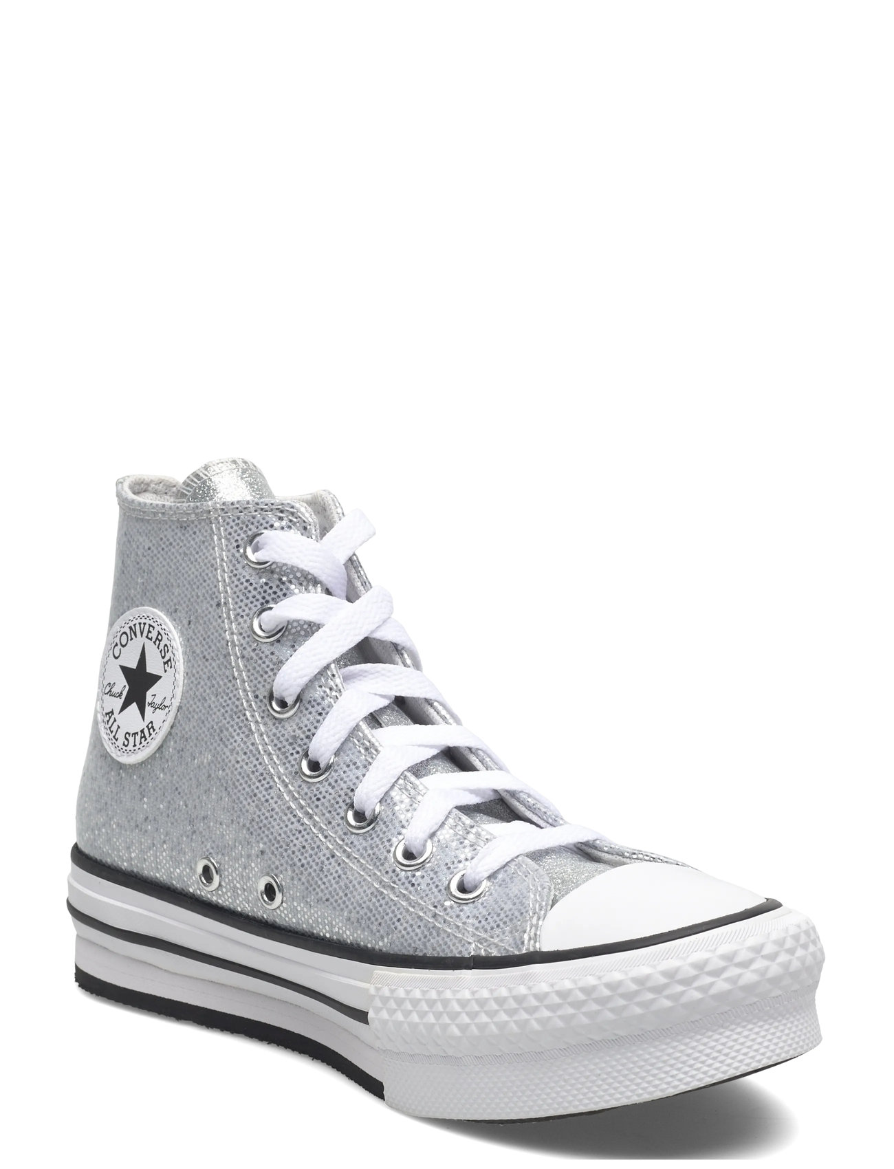 Converse Chuck Taylor All Star Eva Lift, 31, Silver, Sneakers > Sneakers Med Høj Top, Børn