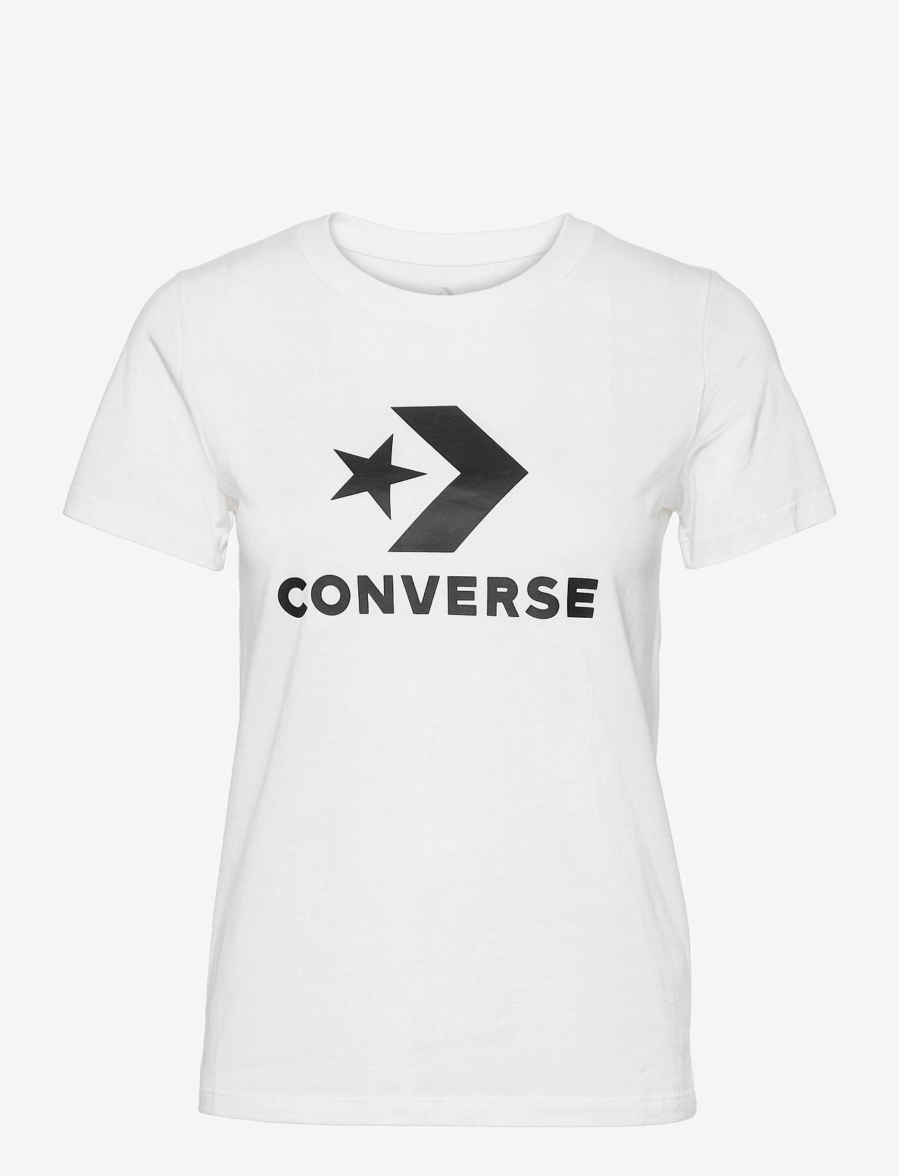 Converse Star Chevron Center Front Tee Pink - T-shirts & Tops ...