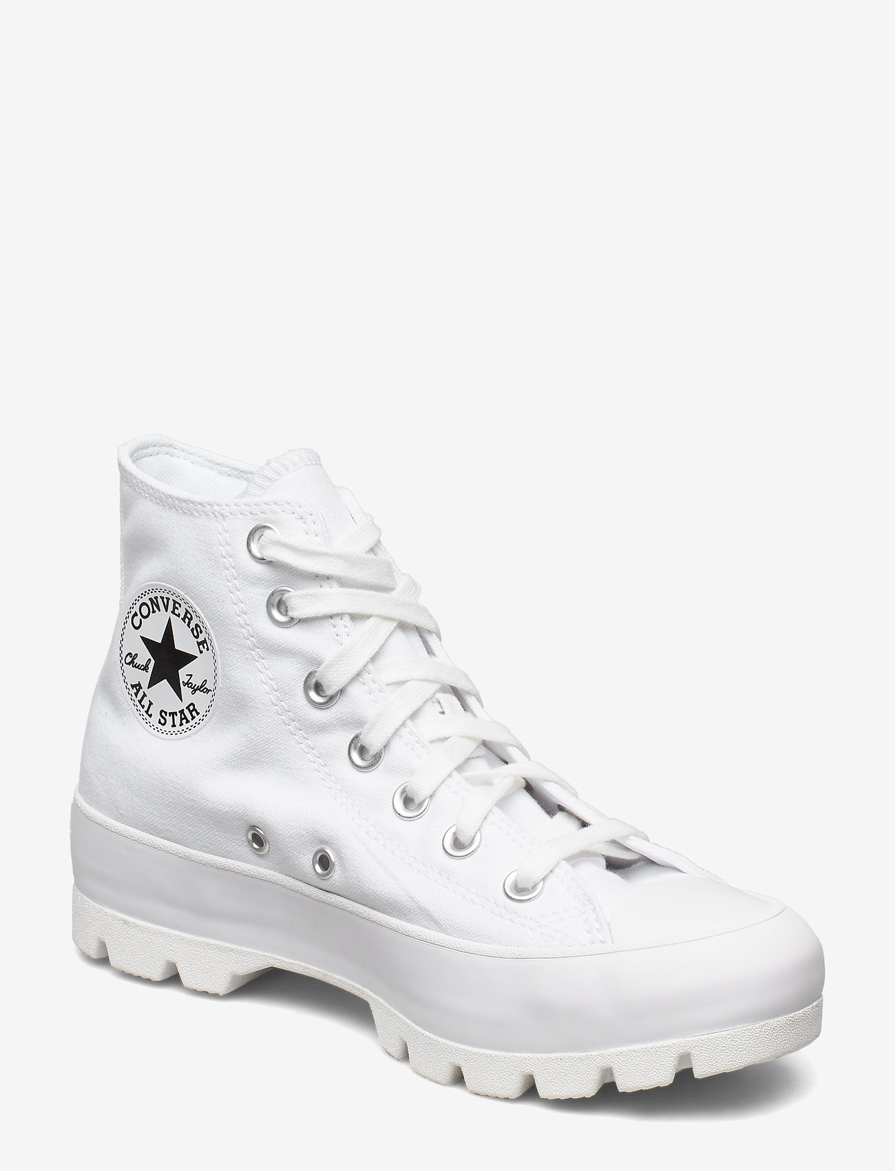 Converse - CTAS LUGGED HI - sporta apavi ar augstu augšdaļu - white/black/white - 0