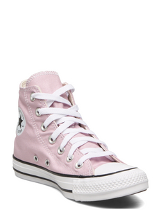 converses hautes rose pale