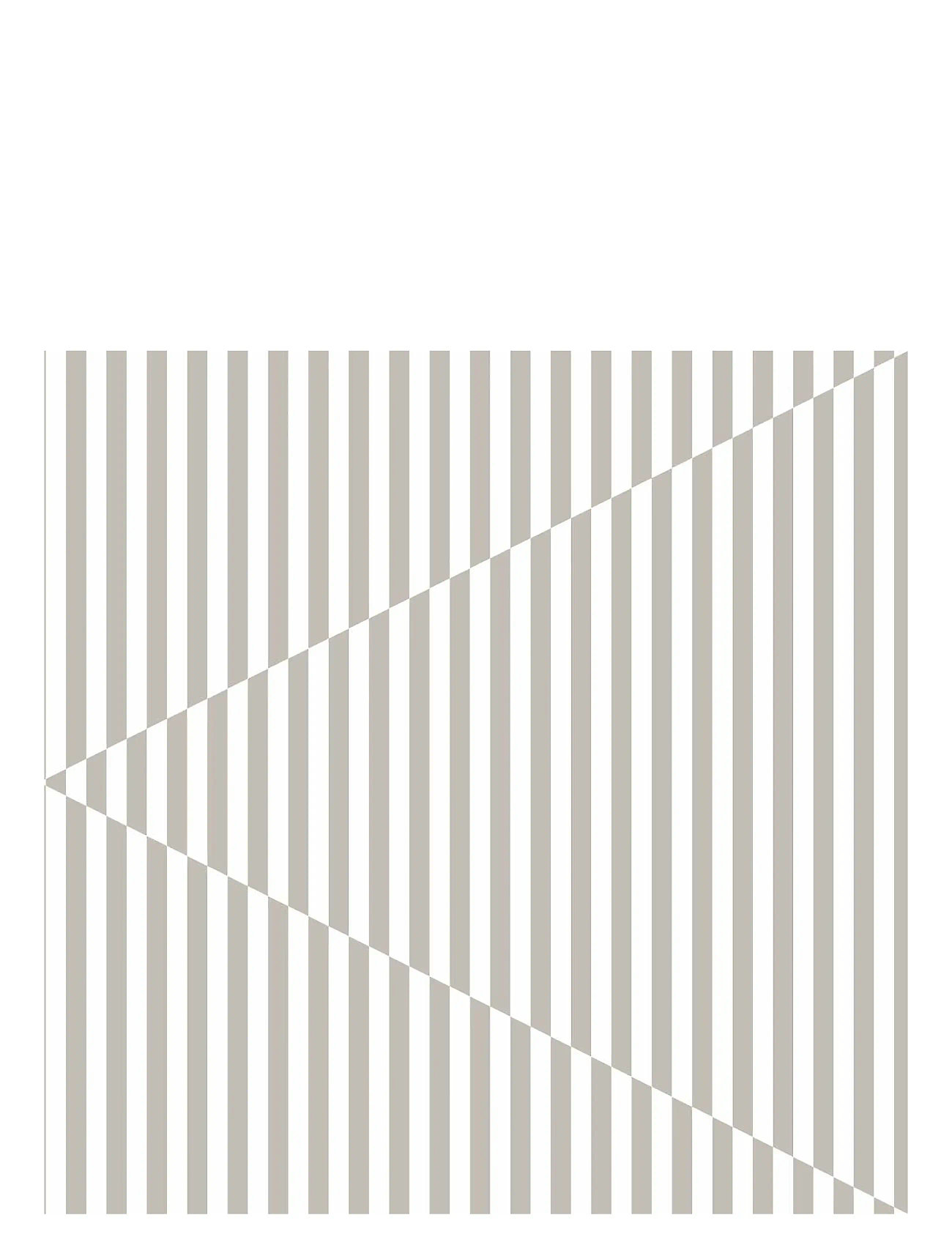 COOEE DESIGN Serviette Broken Lines Cream - One Size - Unisex
